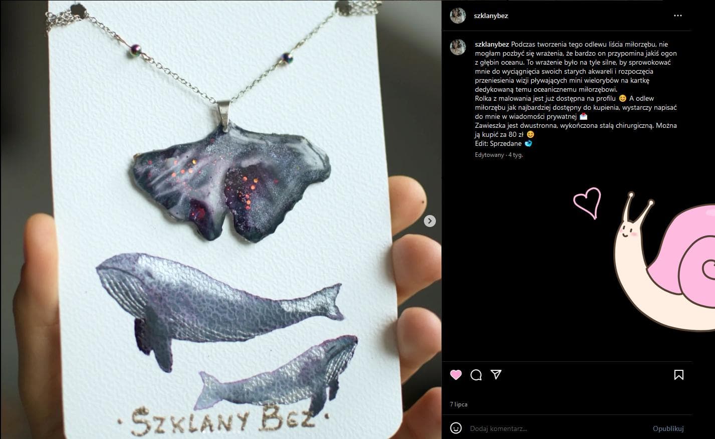 Zdjęcie nawiązujące do tytułu bloga w słodkim stylu