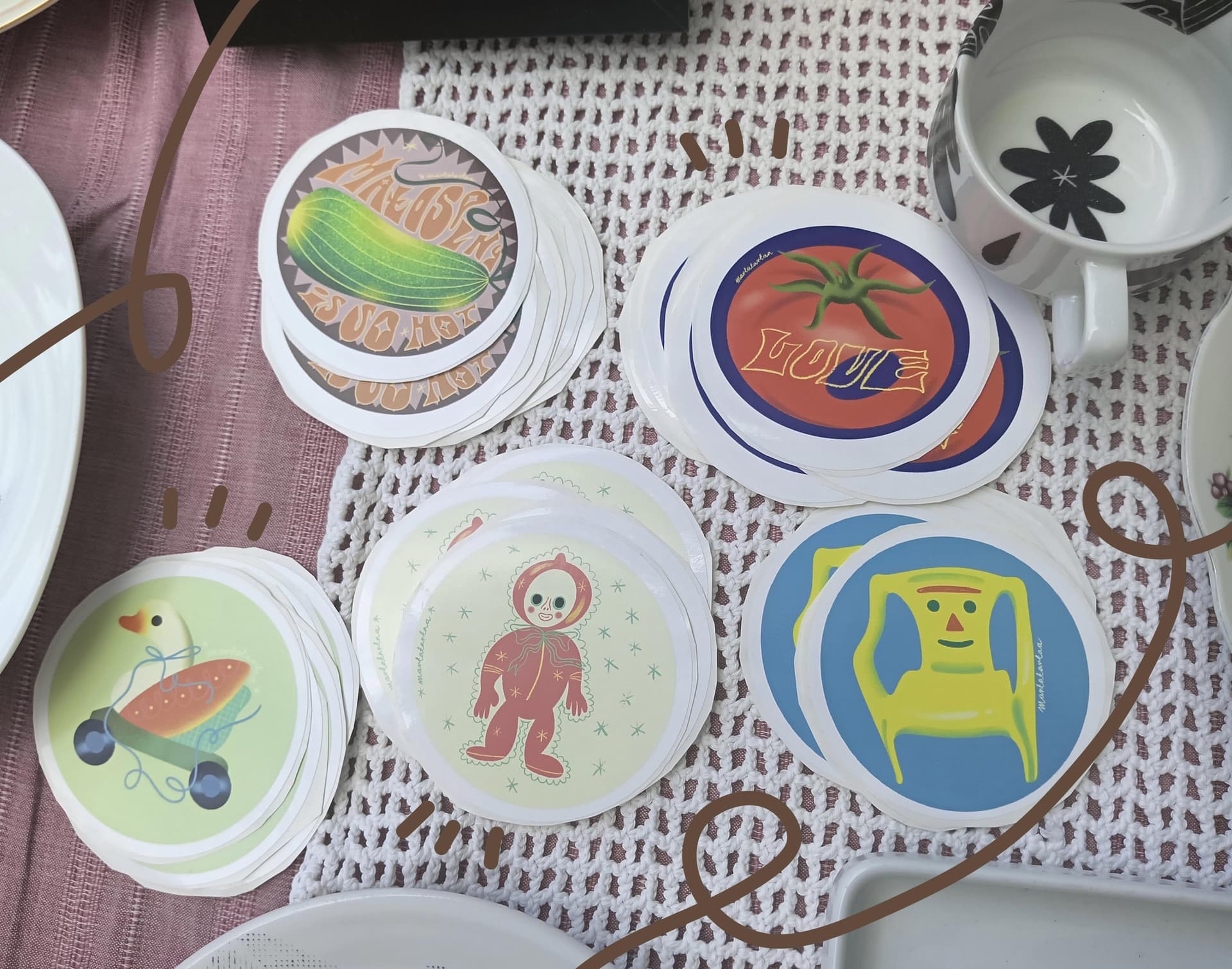 Zdjęcie nawiązujące do tytułu bloga w słodkim stylu